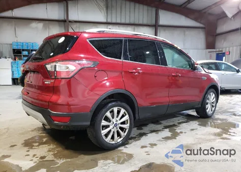 2017 Ford Escape Titanium из США, поврежденный, VIN 1FMCU9JD1HUB05850